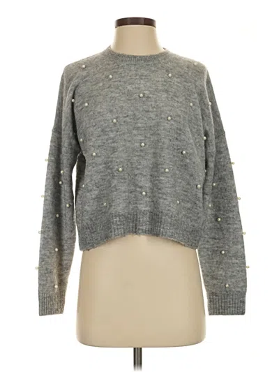 Pre-owned Splendid Pullover Sweater In Gray