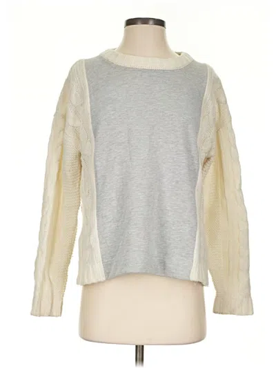 Pre-owned Splendid Pullover Sweater In Gray