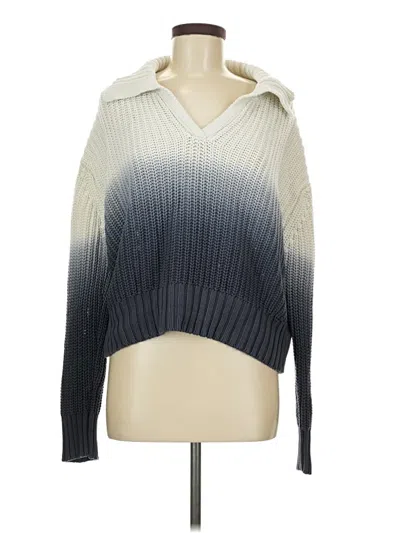 Pre-owned Splendid Pullover Sweater In Gray