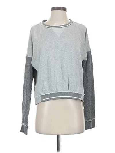 Pre-owned Splendid Pullover Sweater In Gray