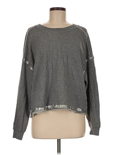Pre-owned Splendid Pullover Sweater In Gray