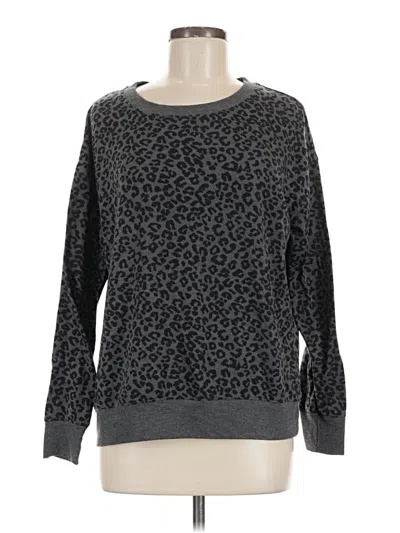 Pre-owned Splendid Pullover Sweater In Gray