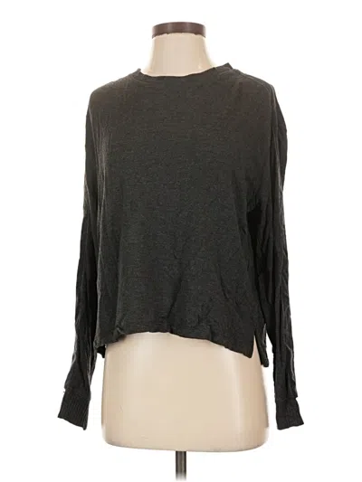 Pre-owned Splendid Pullover Sweater In Gray