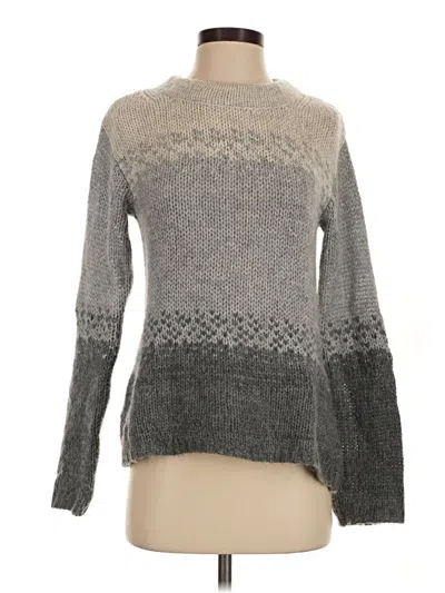 Pre-owned Splendid Pullover Sweater In Gray