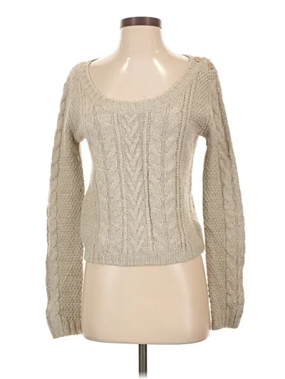 Pre-owned Splendid Pullover Sweater In Gray