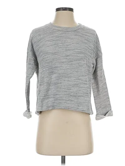 Pre-owned Splendid Pullover Sweater In Gray