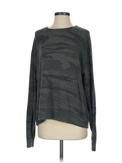 Pre-owned Splendid Pullover Sweater In Green