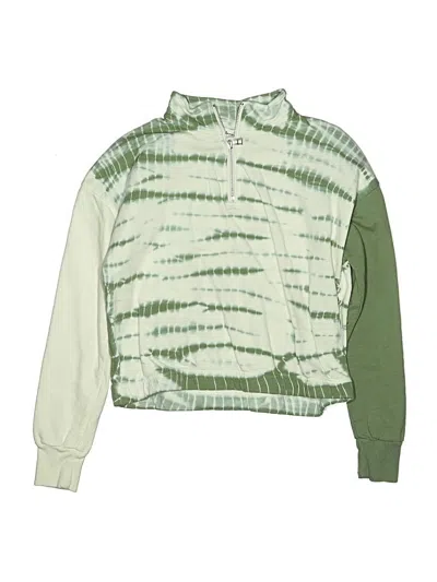 Pre-owned Splendid Kids' Pullover Sweater In Green