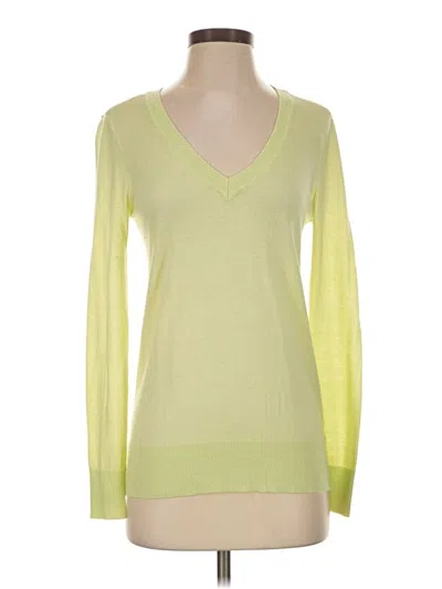 Pre-owned Splendid Pullover Sweater In Green