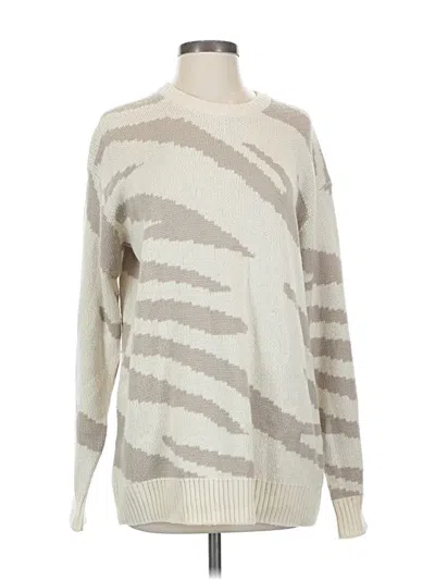 Pre-owned Splendid Pullover Sweater In Ivory