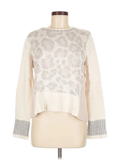 Pre-owned Splendid Pullover Sweater In Ivory