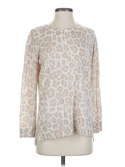 Pre-owned Splendid Pullover Sweater In Ivory