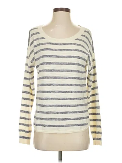 Pre-owned Splendid Pullover Sweater In Ivory