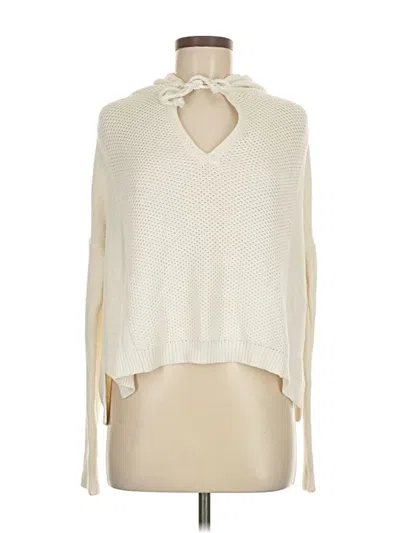 Pre-owned Splendid Pullover Sweater In Ivory