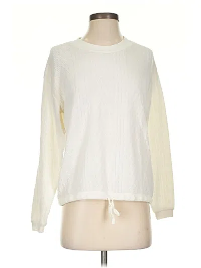 Pre-owned Splendid Pullover Sweater In Ivory