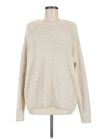 Pre-owned Splendid Pullover Sweater In Ivory