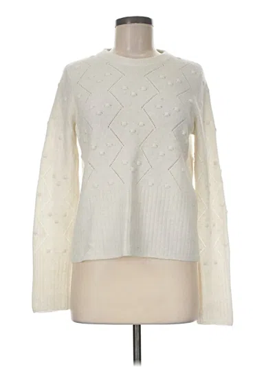 Pre-owned Splendid Pullover Sweater In Ivory