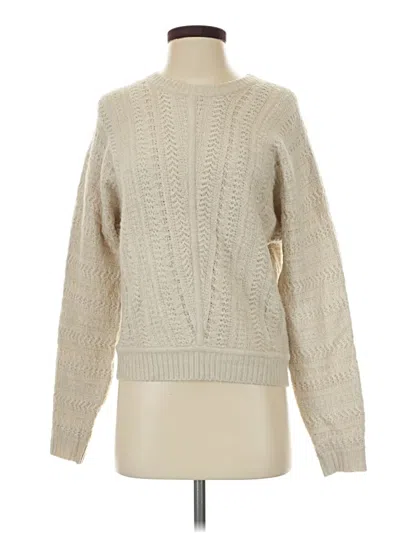 Pre-owned Splendid Pullover Sweater In Ivory