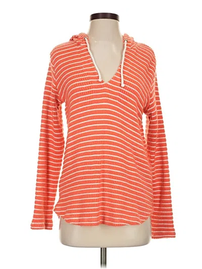 Pre-owned Splendid Pullover Sweater In Orange