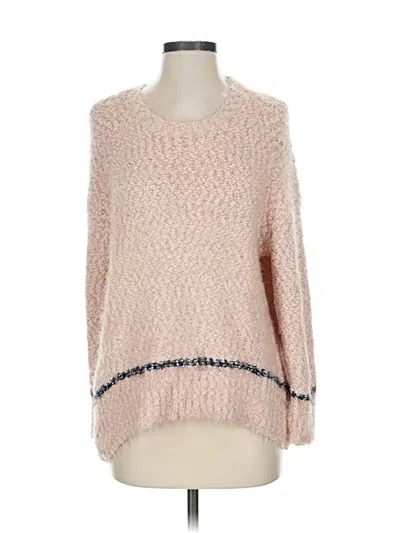 Pre-owned Splendid Pullover Sweater In Pink