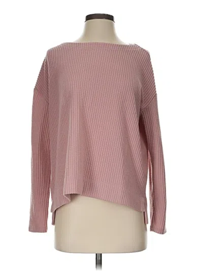 Pre-owned Splendid Pullover Sweater In Pink