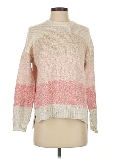 Pre-owned Splendid Pullover Sweater In Pink