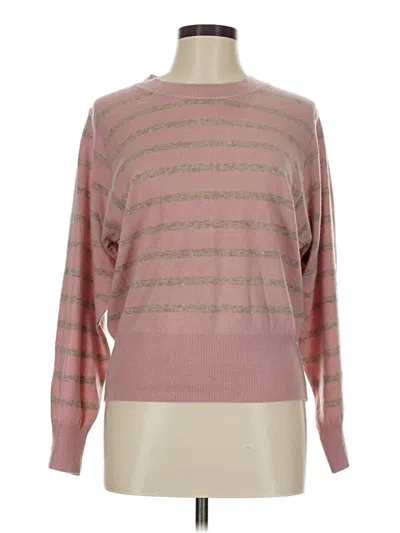 Pre-owned Splendid Pullover Sweater In Pink