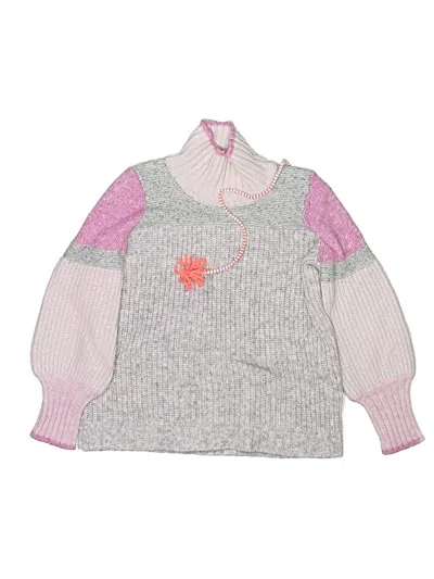 Pre-owned Splendid Kids' Pullover Sweater In Pink