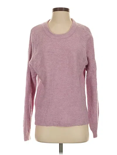 Pre-owned Splendid Pullover Sweater In Pink