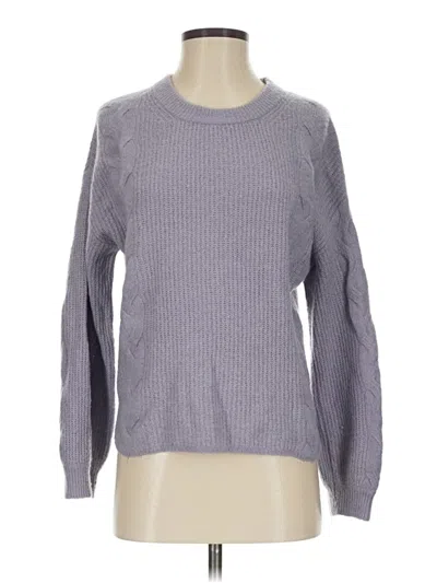 Pre-owned Splendid Pullover Sweater In Purple