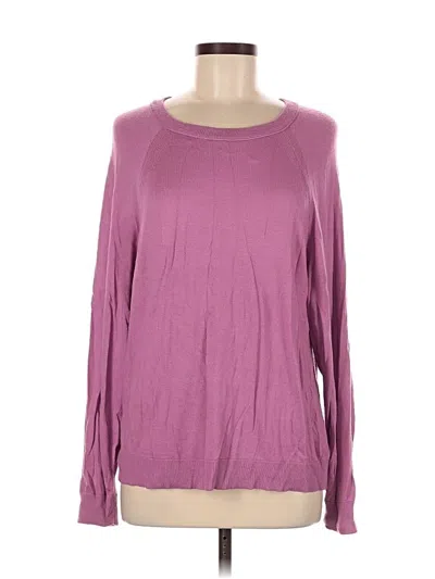 Pre-owned Splendid Pullover Sweater In Purple