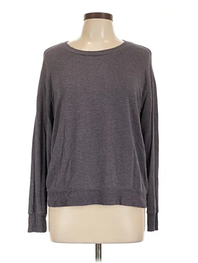 Pre-owned Splendid Pullover Sweater In Purple