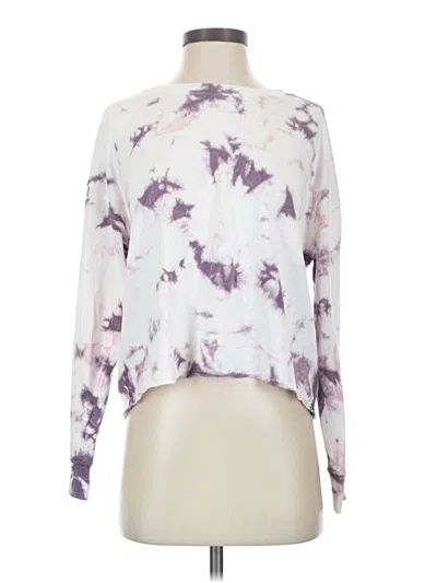Pre-owned Splendid Pullover Sweater In Purple