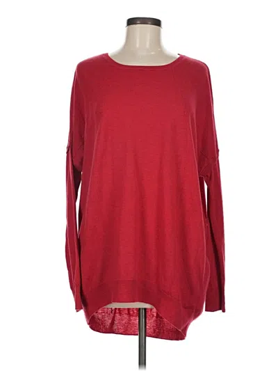 Pre-owned Splendid Pullover Sweater In Red