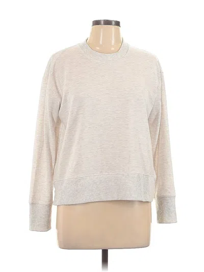Pre-owned Splendid Pullover Sweater In Silver