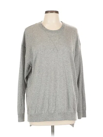 Pre-owned Splendid Pullover Sweater In Silver