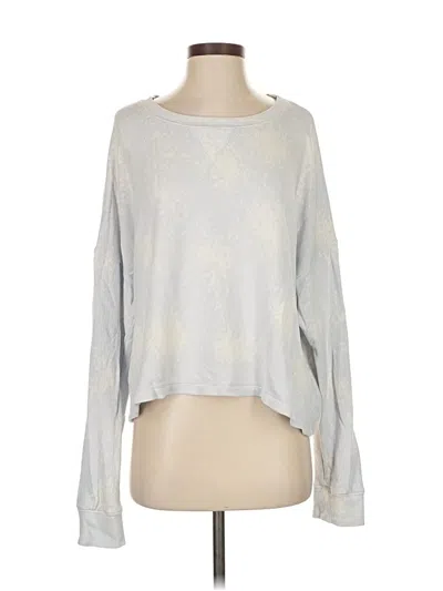 Pre-owned Splendid Pullover Sweater In Silver