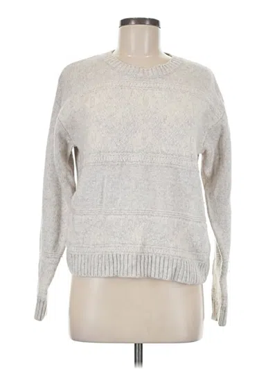 Pre-owned Splendid Pullover Sweater In Silver
