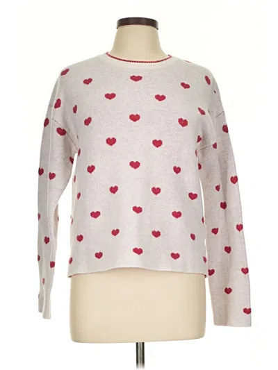 Pre-owned Splendid Pullover Sweater In Silver