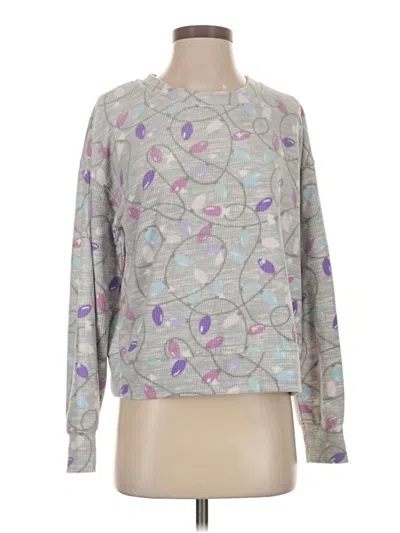 Pre-owned Splendid Pullover Sweater In Silver