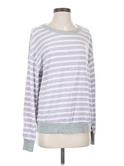 Pre-owned Splendid Pullover Sweater In Silver