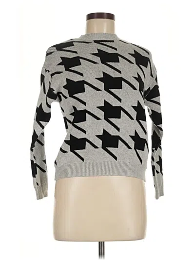 Pre-owned Splendid Pullover Sweater In Silver