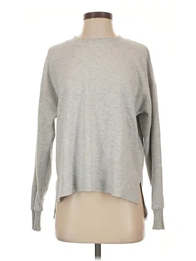 Pre-owned Splendid Pullover Sweater In Silver