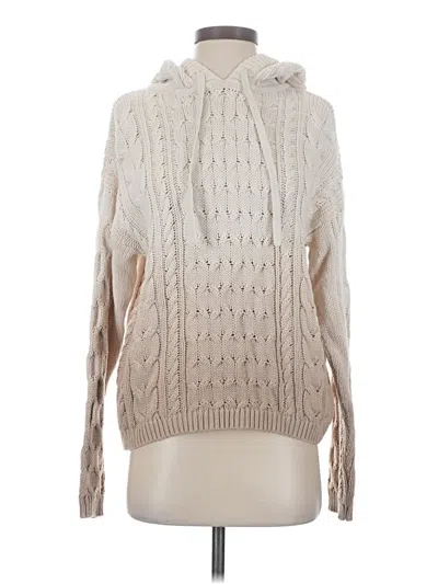 Pre-owned Splendid Pullover Sweater In Tan