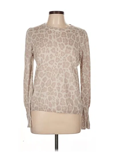 Pre-owned Splendid Pullover Sweater In Tan