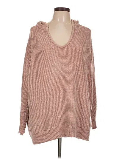 Pre-owned Splendid Pullover Sweater In Tan