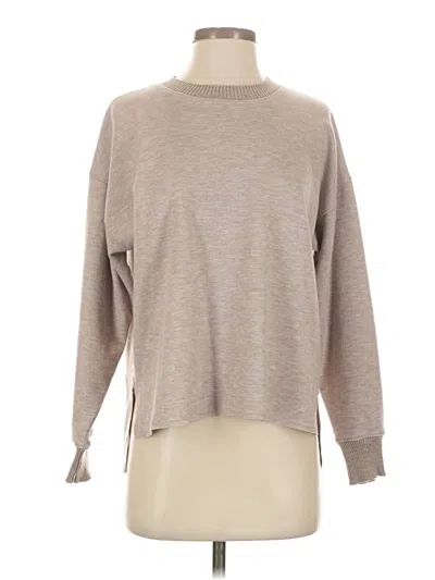Pre-owned Splendid Pullover Sweater In Tan