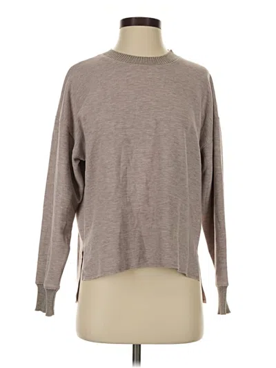 Pre-owned Splendid Pullover Sweater In Tan