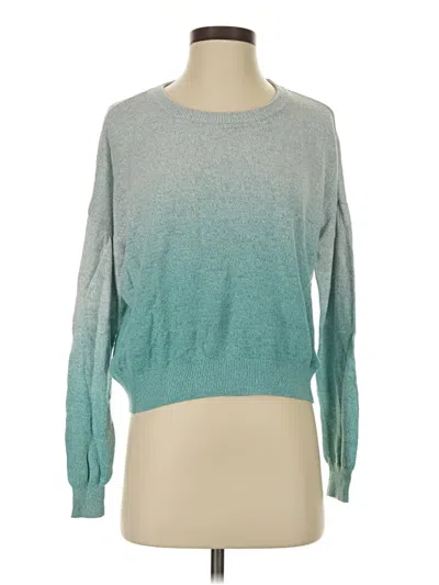 Pre-owned Splendid Pullover Sweater In Teal