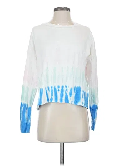 Pre-owned Splendid Pullover Sweater In White